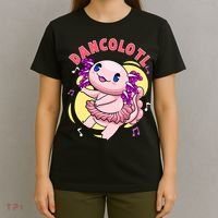 Dancolotl Kawaii Axolotl Dancing Axolotl Lover Ballet Dancer T-Shirt thumb 4