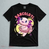Dancolotl Kawaii Axolotl Dancing Axolotl Lover Ballet Dancer T-Shirt thumb 5