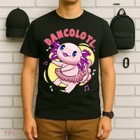 Dancolotl Kawaii Axolotl Dancing Axolotl Lover Ballet Dancer T-Shirt thumb 6