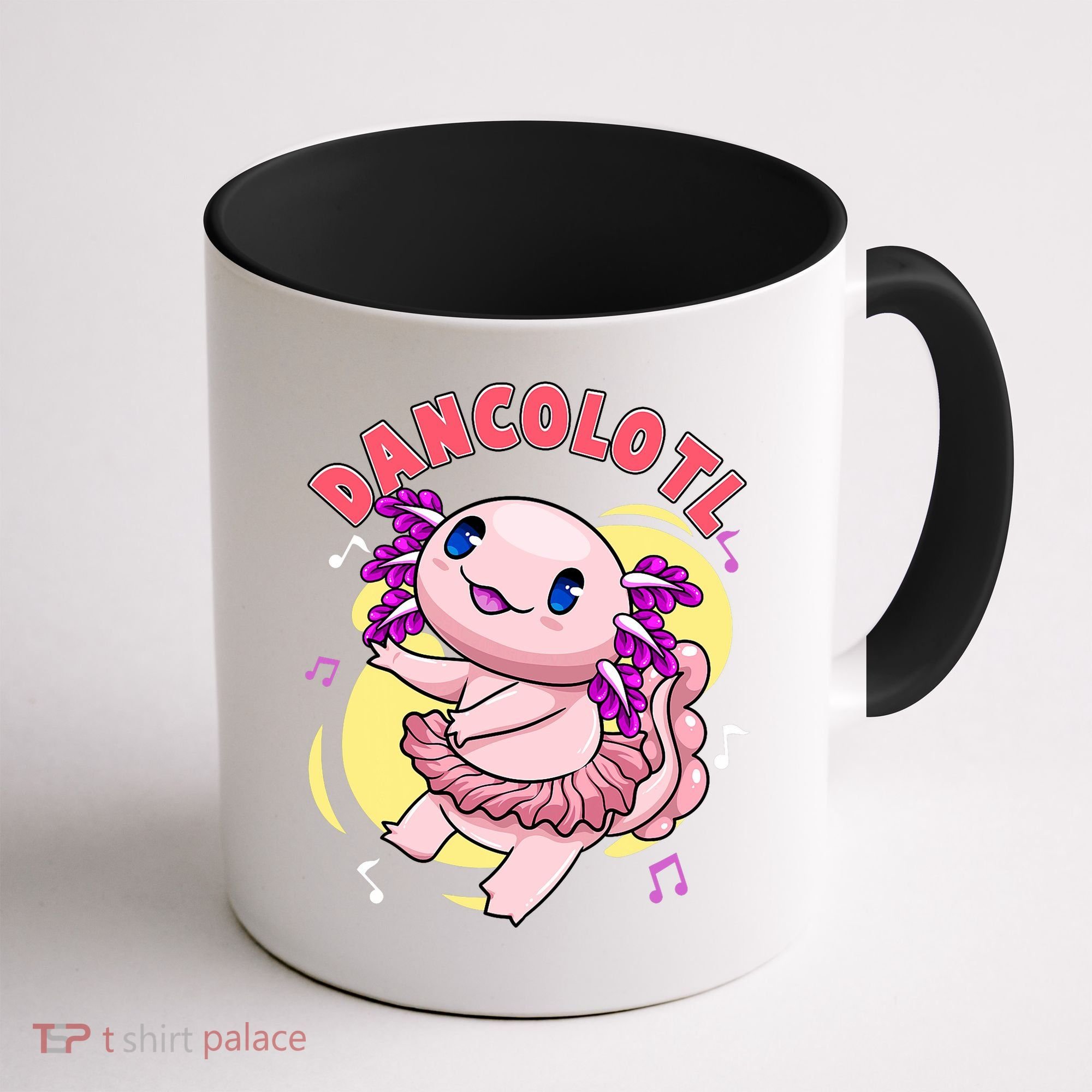 Dancolotl Kawaii Axolotl Dancing Axolotl Lover Ballet Dancer Coffee Mug