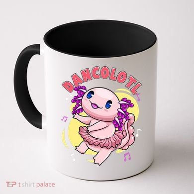 Dancolotl Kawaii Axolotl Dancing Axolotl Lover Ballet Dancer Coffee Mug