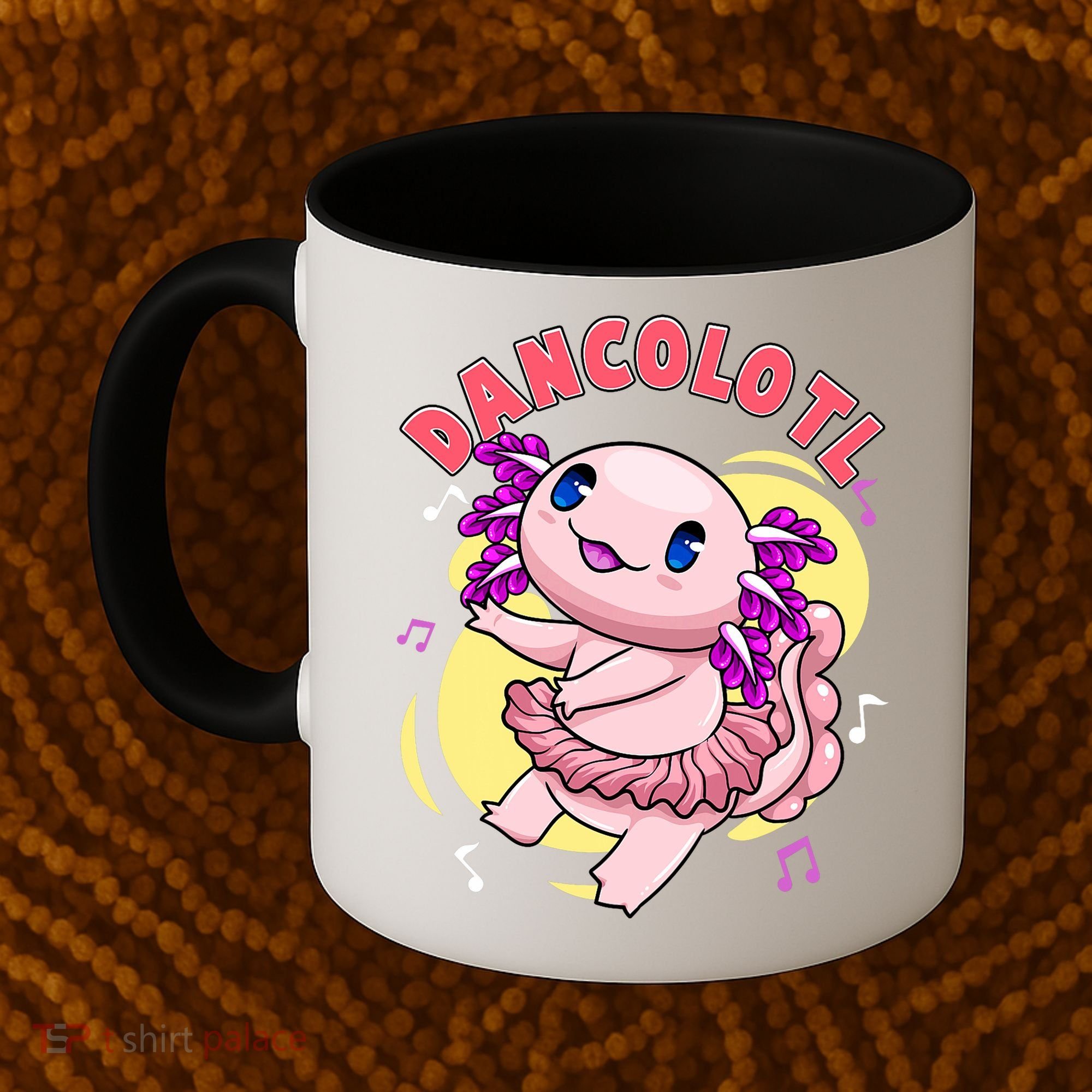 Dancolotl Kawaii Axolotl Dancing Axolotl Lover Ballet Dancer Coffee Mug