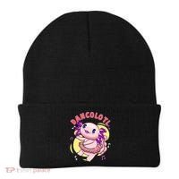 Dancolotl Kawaii Axolotl Dancing Axolotl Lover Ballet Dancer Beanie thumb 0
