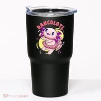 Dancolotl Kawaii Axolotl Dancing Axolotl Lover Ballet Dancer Tumbler thumb 0