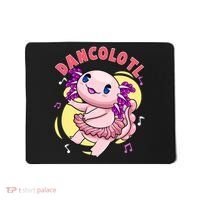 Dancolotl Kawaii Axolotl Dancing Axolotl Lover Ballet Dancer Mousepad thumb 0