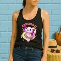 Dancolotl Kawaii Axolotl Dancing Axolotl Lover Ballet Dancer Women's Tank Top thumb 2