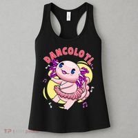 Dancolotl Kawaii Axolotl Dancing Axolotl Lover Ballet Dancer Women's Tank Top thumb 3