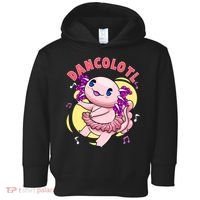 Dancolotl Kawaii Axolotl Dancing Axolotl Lover Ballet Dancer Toddler Hoodie thumb 0