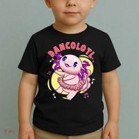 Dancolotl Kawaii Axolotl Dancing Axolotl Lover Ballet Dancer Toddler T-Shirt thumb 2