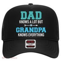 Dad Knows A Lot But Grandpa Knows Everything Gift Hat thumb 0