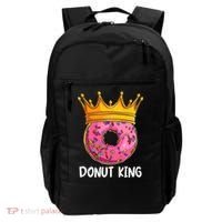 Donut King Doughnut Funny Donut Crown Sweet Baker Backpack thumb 0