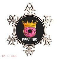 Donut King Doughnut Funny Donut Crown Sweet Baker Ornament thumb 0