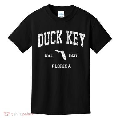 Duck Key Florida Fl Vintage Athletic Kids T-Shirt