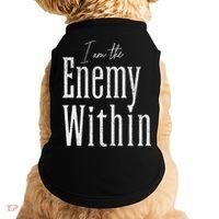Democrat Kamala Harris Enemy Within Antitrump Left Wing Doggie Tank thumb 0