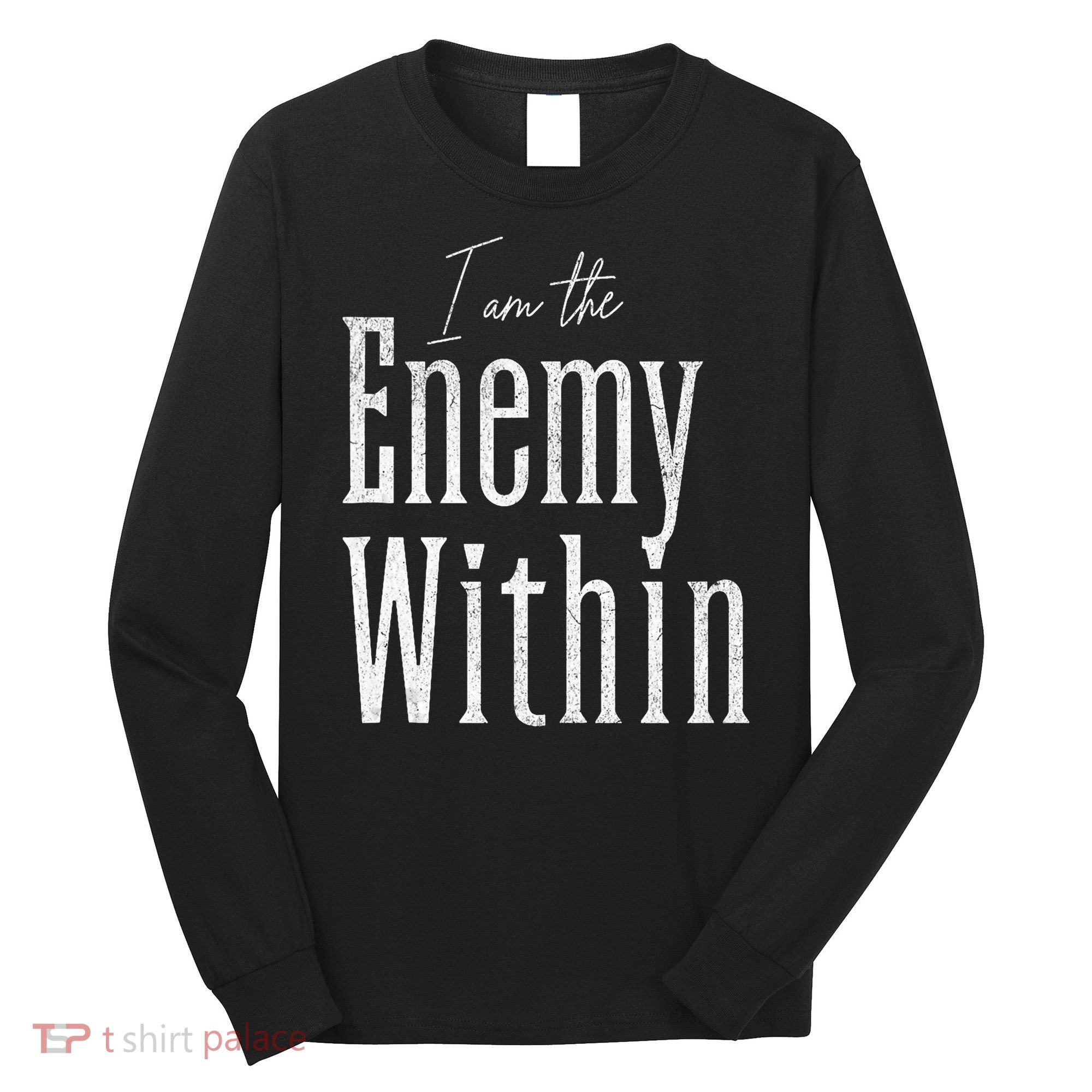 Democrat Kamala Harris Enemy Within Antitrump Left Wing Long Sleeve Shirt