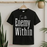 Democrat Kamala Harris Enemy Within Antitrump Left Wing T-Shirt thumb 2