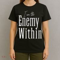 Democrat Kamala Harris Enemy Within Antitrump Left Wing T-Shirt thumb 4