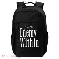 Democrat Kamala Harris Enemy Within Antitrump Left Wing Backpack thumb 0