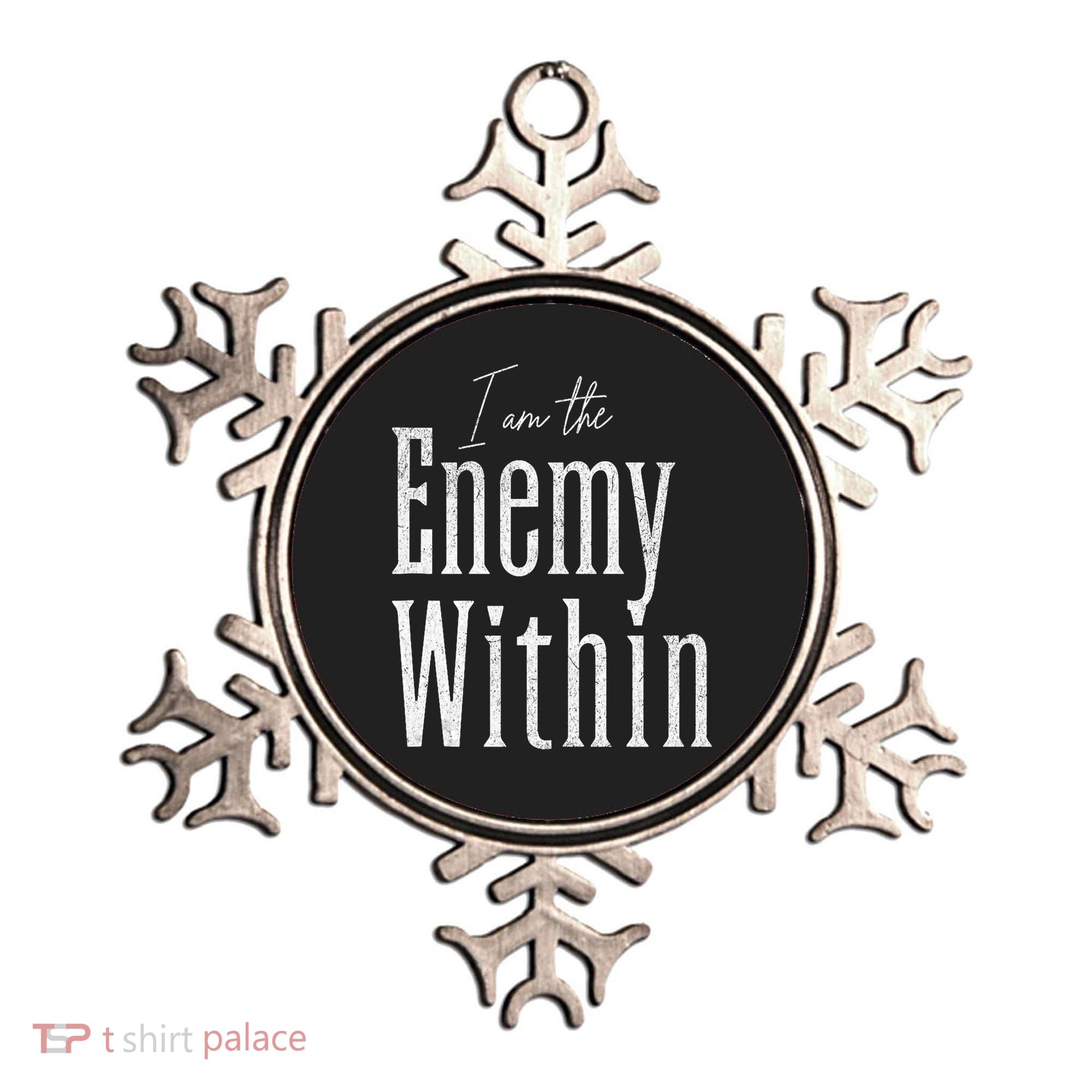 Democrat Kamala Harris Enemy Within Antitrump Left Wing Ornament