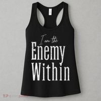 Democrat Kamala Harris Enemy Within Antitrump Left Wing Women's Tank Top thumb 3