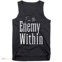 Democrat Kamala Harris Enemy Within Antitrump Left Wing Tank Top thumb 0