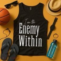 Democrat Kamala Harris Enemy Within Antitrump Left Wing Tank Top thumb 4
