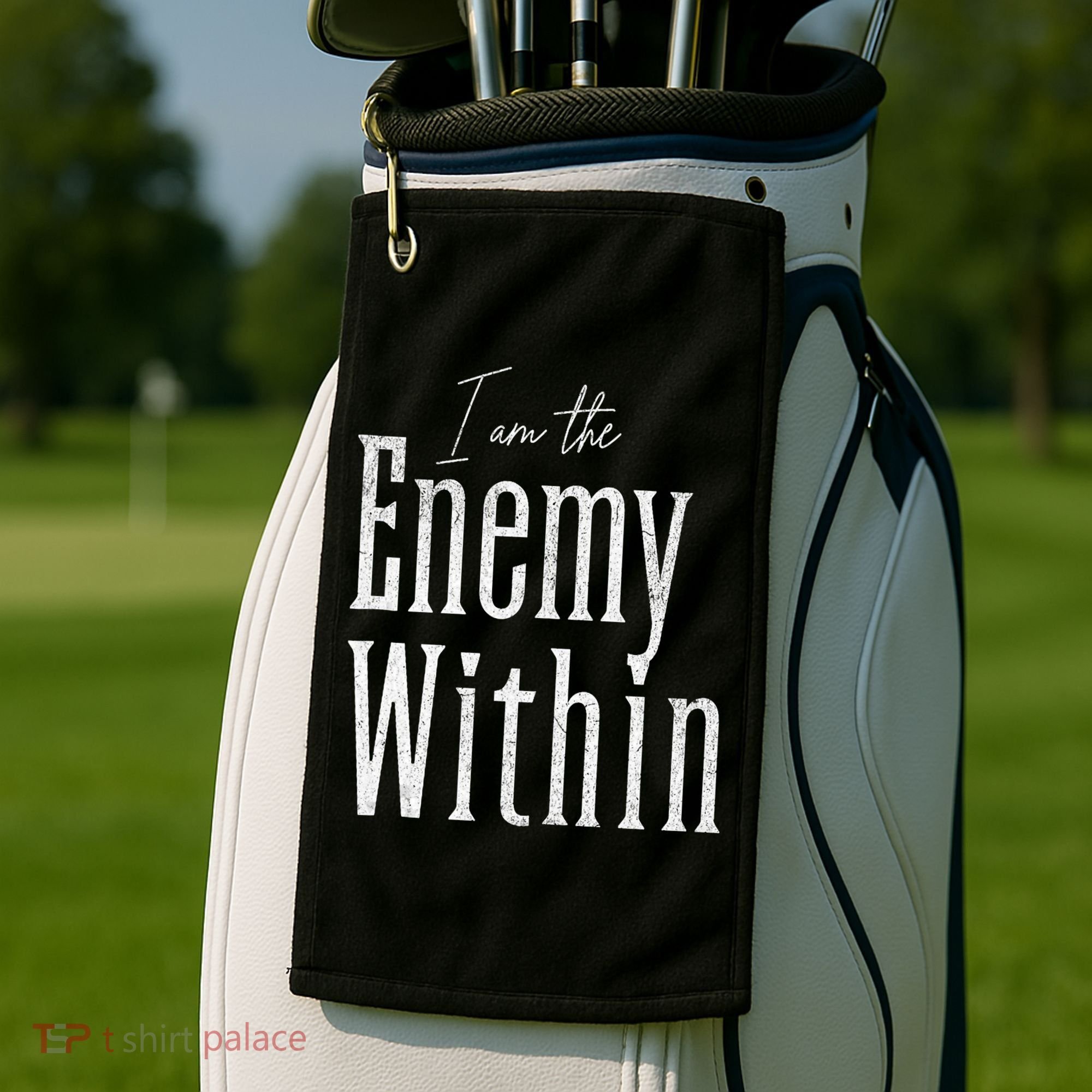 Democrat Kamala Harris Enemy Within Antitrump Left Wing Golf Towel