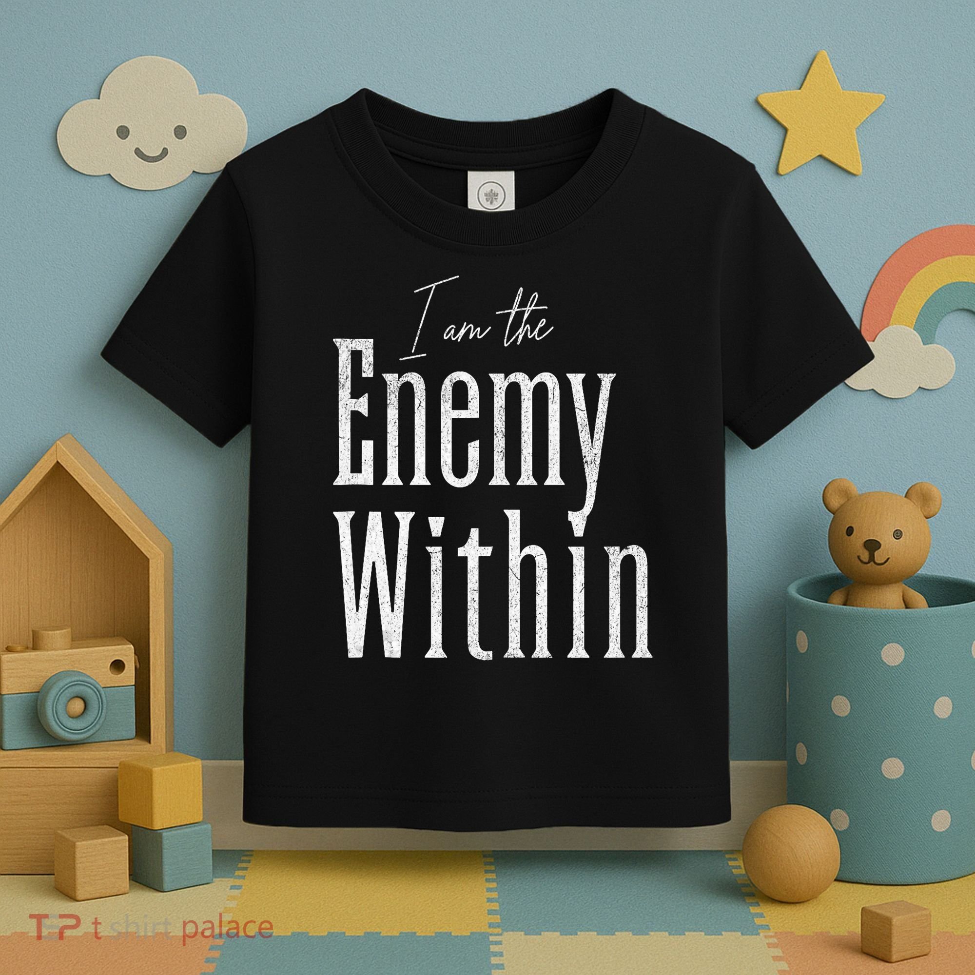 Democrat Kamala Harris Enemy Within Antitrump Left Wing Toddler T-Shirt