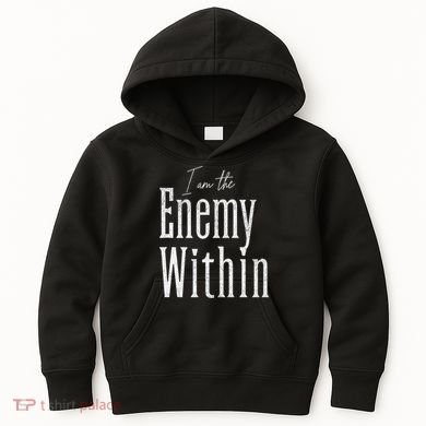 Democrat Kamala Harris Enemy Within Antitrump Left Wing Kids Hoodie