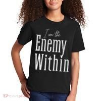 Democrat Kamala Harris Enemy Within Antitrump Left Wing Kids T-Shirt thumb 2