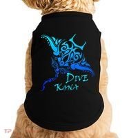 Dive Kona Hawaii Tribal Stingray Polynesian Tattoo Doggie Tank thumb 0