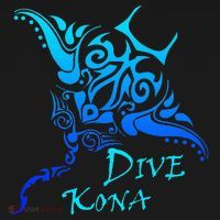 Dive Kona Hawaii Tribal Stingray Polynesian Tattoo Women's Hoodie thumb 2