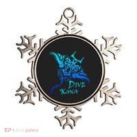 Dive Kona Hawaii Tribal Stingray Polynesian Tattoo Ornament thumb 0