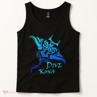 Dive Kona Hawaii Tribal Stingray Polynesian Tattoo Tank Top thumb 2