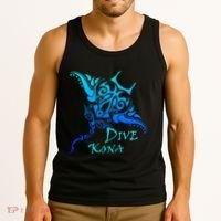 Dive Kona Hawaii Tribal Stingray Polynesian Tattoo Tank Top thumb 3