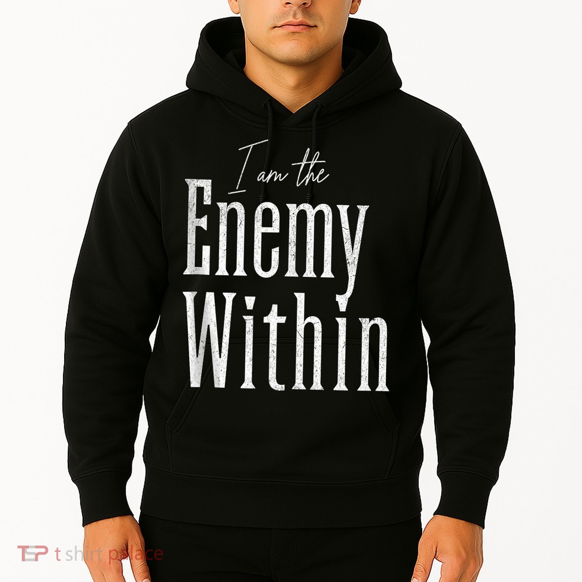 Democrat Kamala Harris Enemy Within Antitrump Left Wing Hoodie