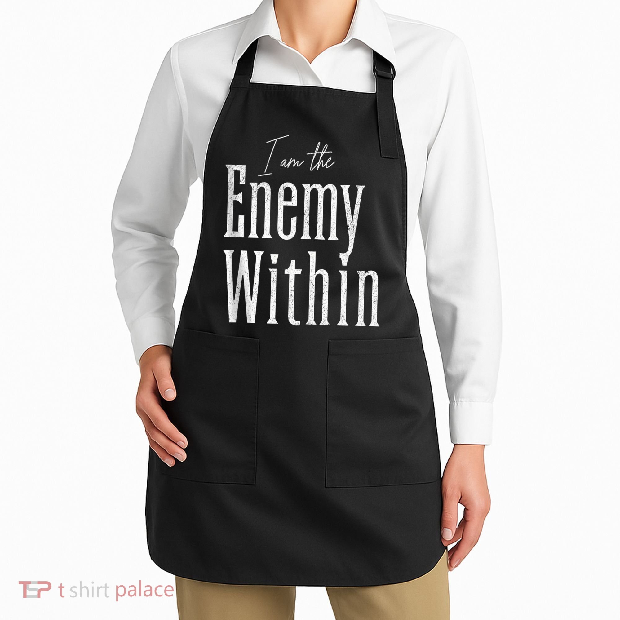 Democrat Kamala Harris Enemy Within Antitrump Left Wing Apron
