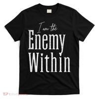 Democrat Kamala Harris Enemy Within Antitrump Left Wing T-Shirt thumb 0