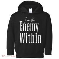 Democrat Kamala Harris Enemy Within Antitrump Left Wing Toddler Hoodie thumb 0