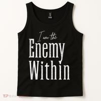 Democrat Kamala Harris Enemy Within Antitrump Left Wing Tank Top thumb 2