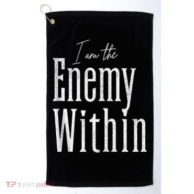 Democrat Kamala Harris Enemy Within Antitrump Left Wing Golf Towel