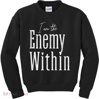 Democrat Kamala Harris Enemy Within Antitrump Left Wing Kids Sweatshirt