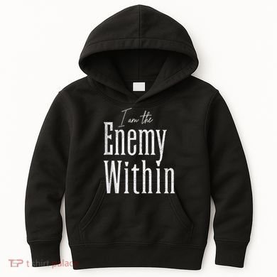 Democrat Kamala Harris Enemy Within Antitrump Left Wing Kids Hoodie