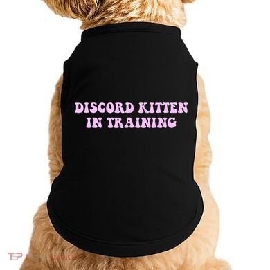 Discord Kitten In Training Apparel Doggie Tank