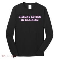 Discord Kitten In Training Apparel Long Sleeve Shirt thumb 0