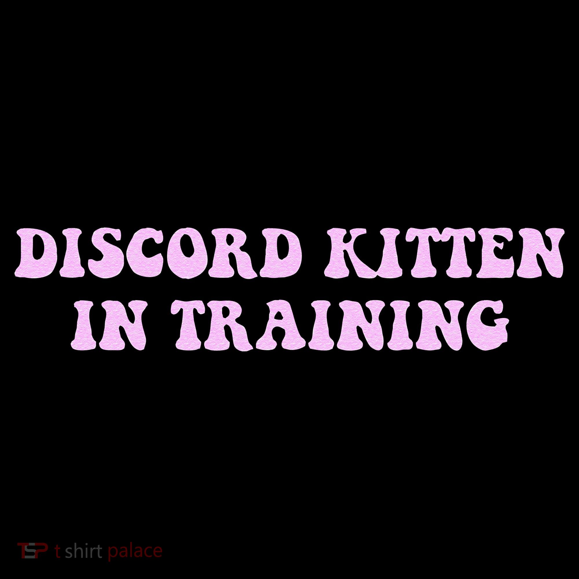 Discord Kitten In Training Apparel V-Neck T-Shirt
