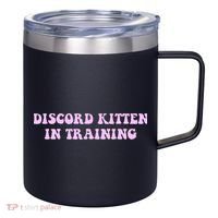 Discord Kitten In Training Apparel 12oz Stainless Steel Coffee Mug thumb 0