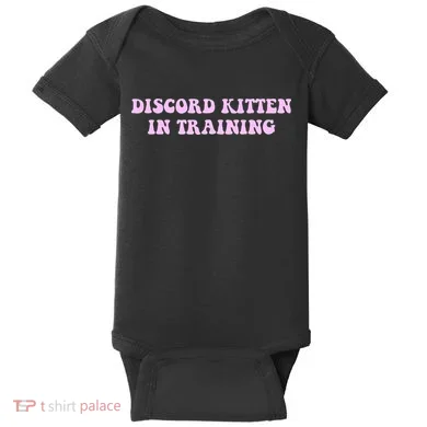 Discord Kitten In Training Apparel Baby Bodysuit