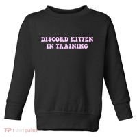 Discord Kitten In Training Apparel Toddler Sweatshirt thumb 0