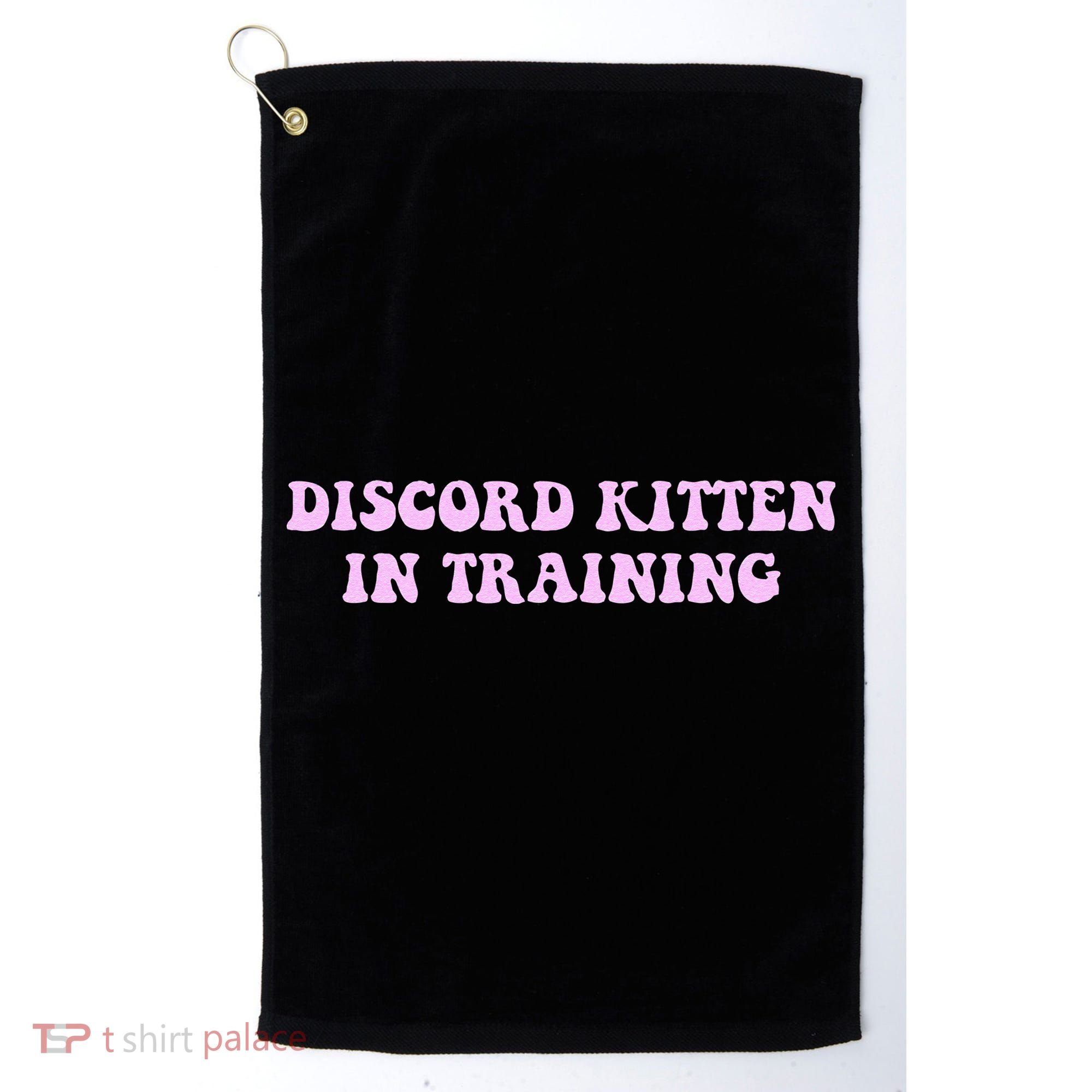 Discord Kitten In Training Apparel Golf Towel
